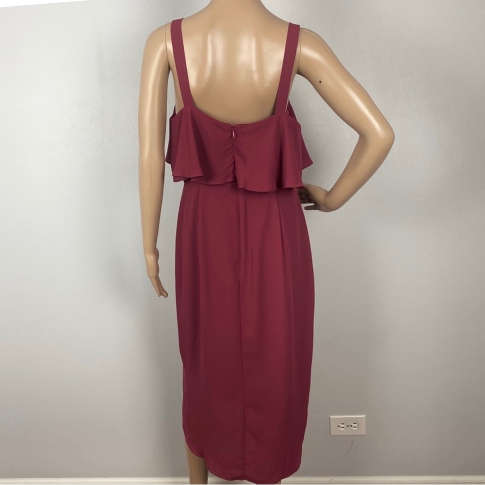 COOPER ST. RUFFLE MIDI DRESS - Picture 7 of 10